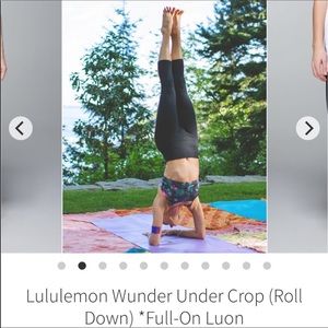 2 for $25 Lululemon Wunder Under Crop